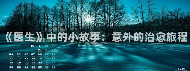 漫画岛官网：《医生》中的小故事：意外的治愈旅程